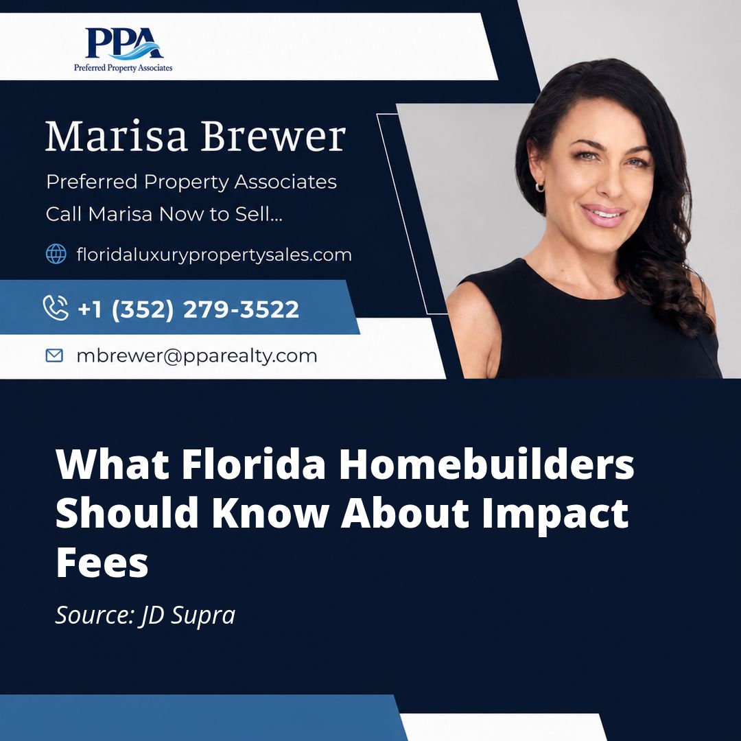 What Florida Homebuilders Should Know About Impact Fees